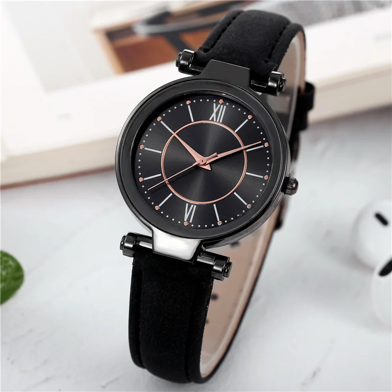 Женские кварцевые наручные часы с цифрами рома | Наручные