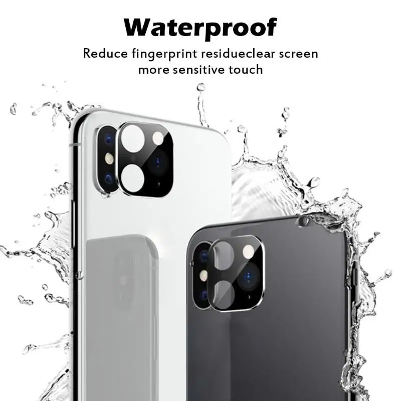 Металлический защитный чехол для Apple iPhone X XS MAX Seconds сменный 11 наклейка на объектив