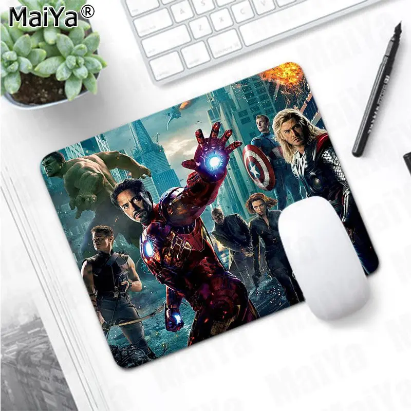 Maiya мальчик Подарочный коврик Marvel Мстители эндигра Ноутбук игровой мыши коврик для мыши большой коврик для мыши клавиатуры коврик