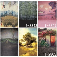 shengyongbao vintage oil painting scenery photography backdrops children portrait background for photo studio props 21514 af 22