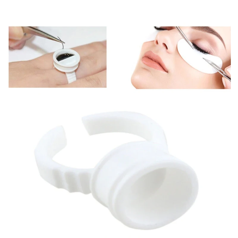 100 шт набор татуировки клеящиеся пигментные кольца с сеткой для наращивания