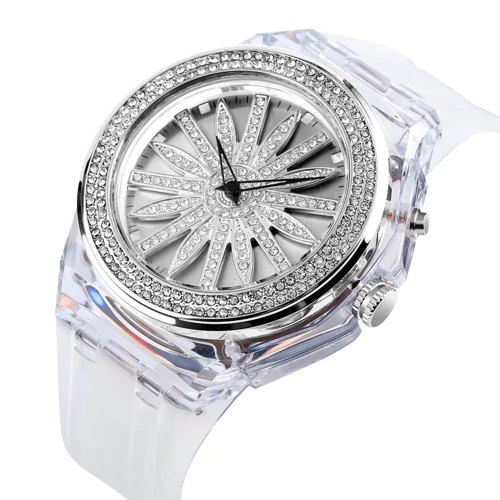 Часы SKMEI женские кварцевые с вращающимся циферблатом 1536|Женские наручные часы| |