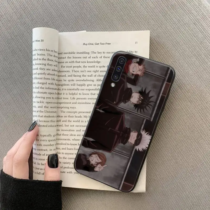 

Jujutsu Kaisen Anime Phone Case For Samsung galaxy S 7 8 9 10 20 edge A 6 10 20 30 50 51 70 note 10 plus