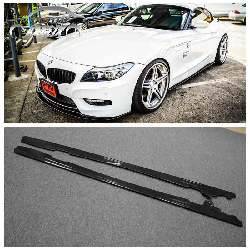 Высококачественные удлинители для губ из углеродного волокна боковые юбки BMW E89 Z4