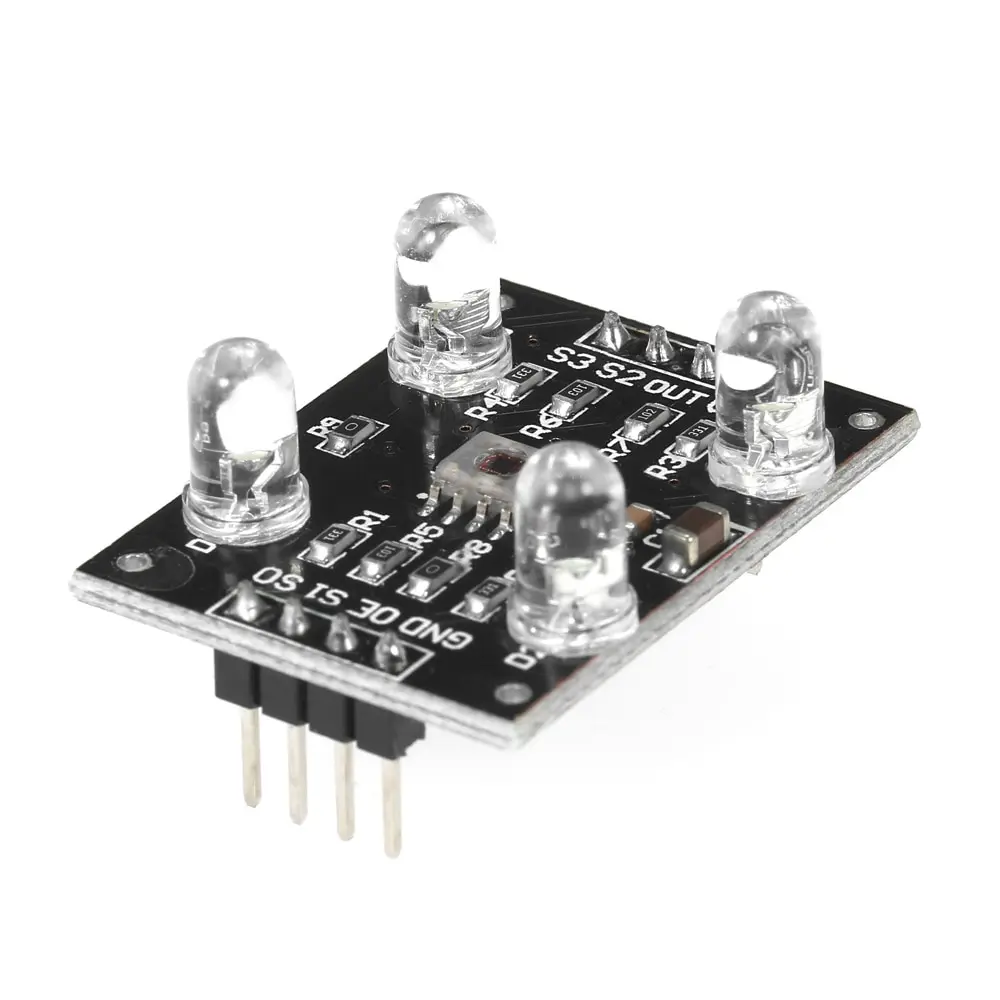 1 шт. модуль датчика TCS230 TCS3200D распознавания цвета детектор для MCU Arduino DC 3-5 в вход |