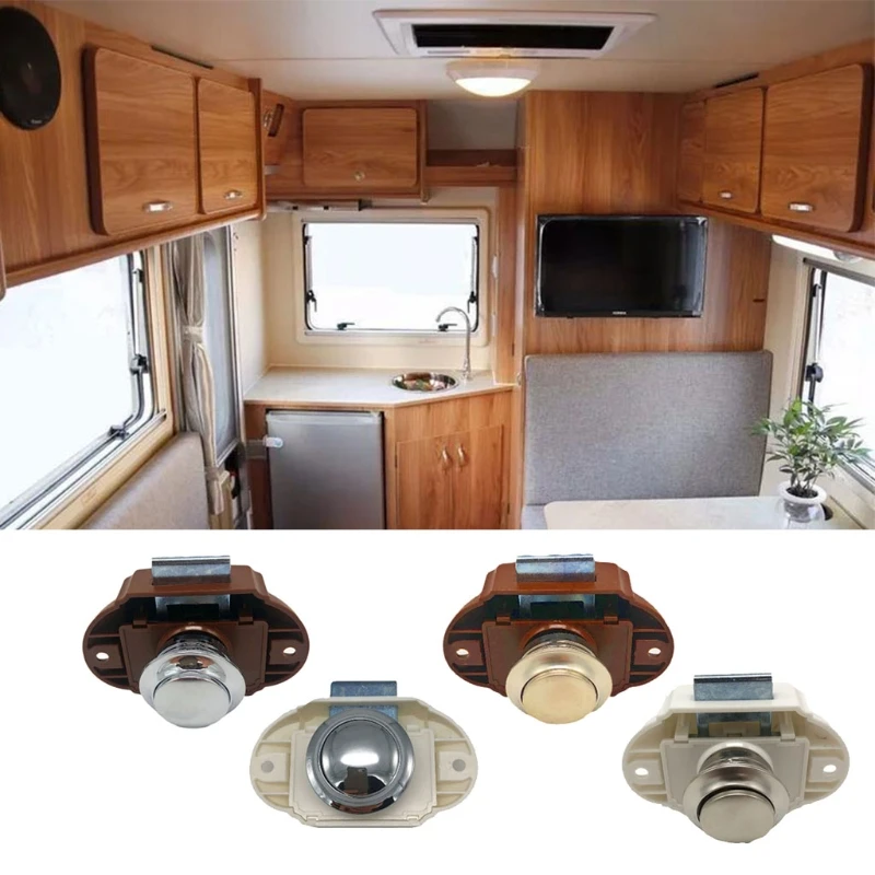 

15-18 мм защелка для фургона, лодки, домов на колесах, шкафа, мебели, кнопка блокировки, кнопка блокировки, легкая установка, фурнитура, аксессу...