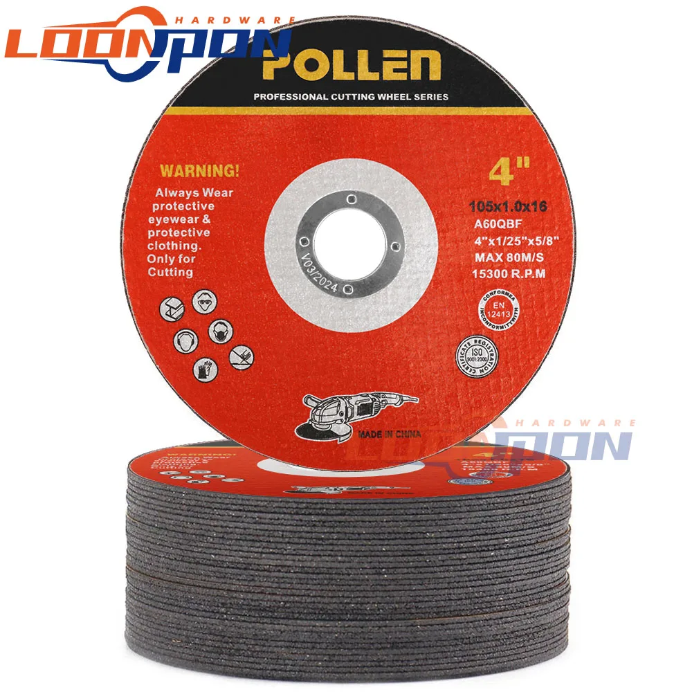 Metal Cutting Disc 105mm  Resin Cutting Angle Grinder Disc Ultrathin for Metal Iron Stainles Steel Grinding Blade Cutter 5-50Pc