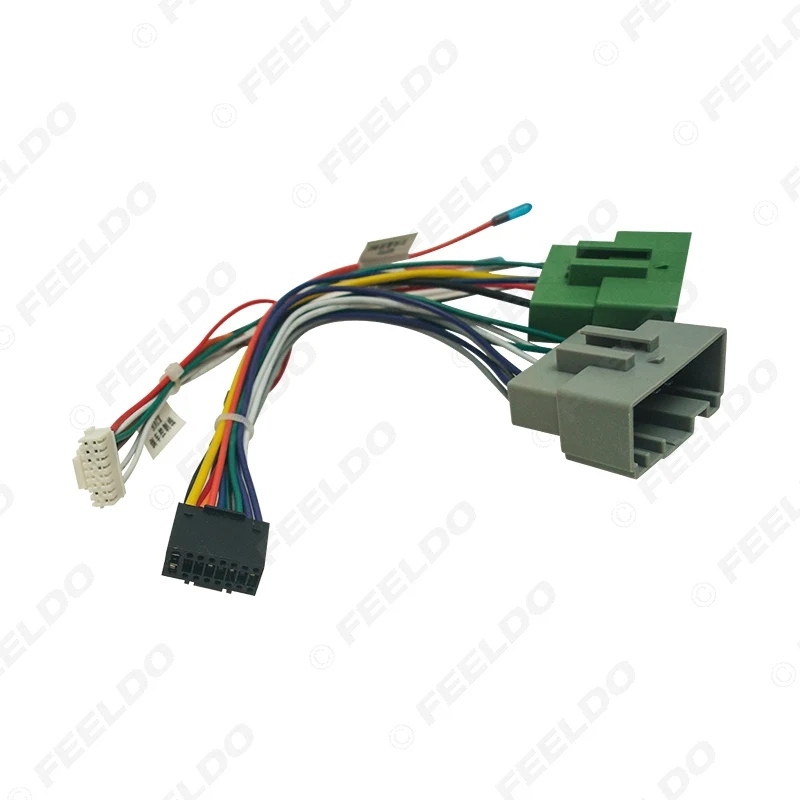 Автомобильный 16-контактный аудио жгут проводов FEELDO с can-шиной для Volvo S80 99-06