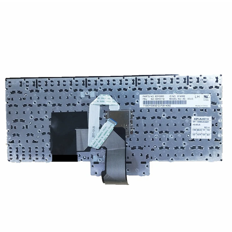 Японская Клавиатура JP для ноутбука Lenovo ThinkPad X130E X131E X140E стандартная 04Y0410 JA |