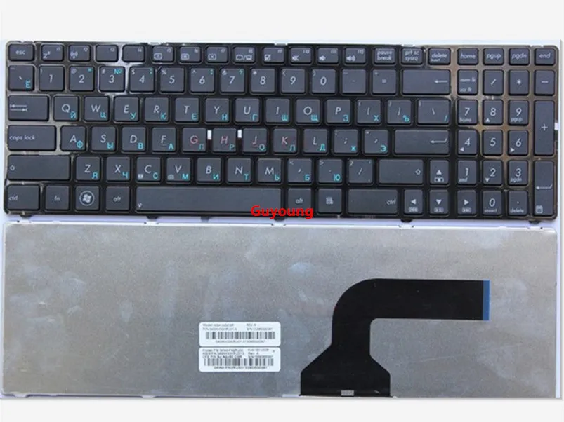 Русская клавиатура для ноутбука Asus K52 K52F K52DE K52D K52JB K52JC K52JE K52J K52N A72 A72D A72F A72J N50 N50V