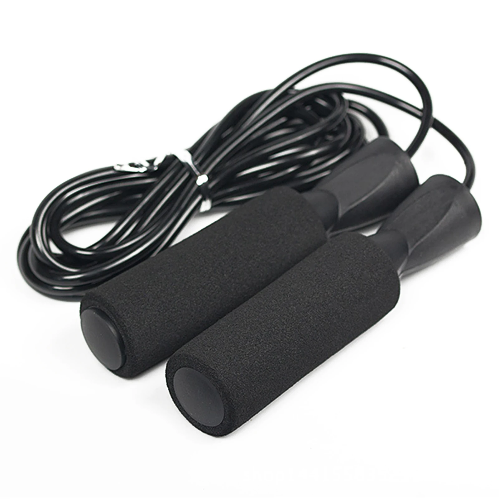 Скакалка для мужчин и женщин Регулируемая 3 метра без запутывания с нескользящей