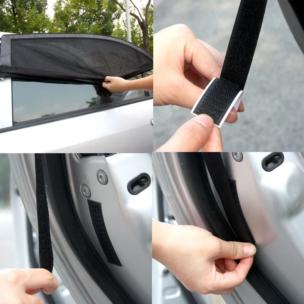 

Baby Sun Shade Black Blocker Car Children Polyester Universal Adjustable