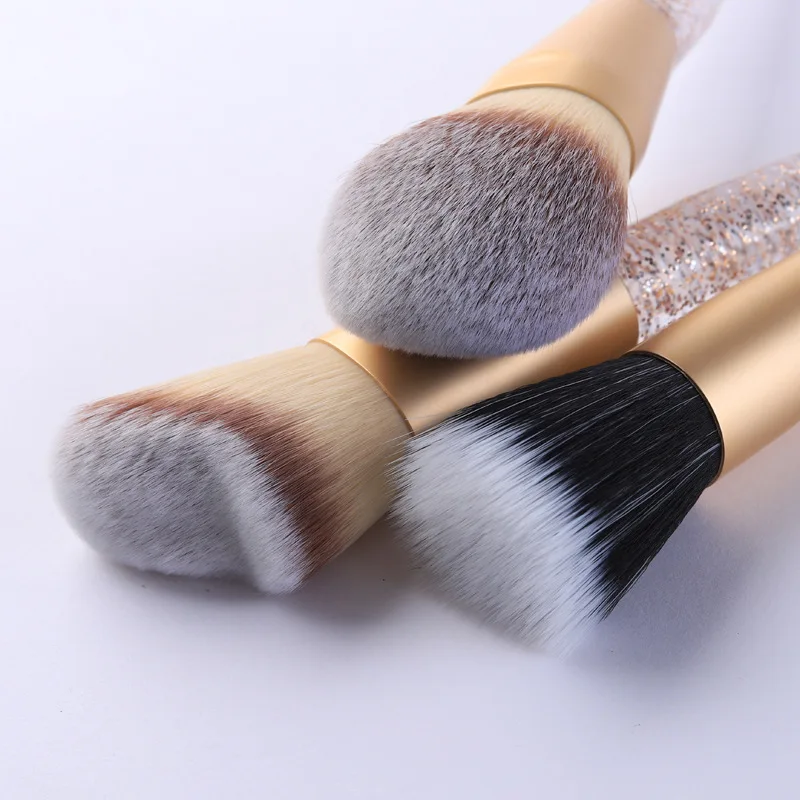 

10Pcs Makeup Brushes Set Eye Shadow Eyebrow Eyeliner Blush Loose Foundation Powder Professional Lip Women Cosmetic Tools