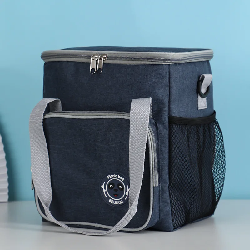 

Сумка-холодильник для ланча, из алюминиевой фольги, утолщенная изоляционная сумка, Портативная сумка для ланча, сумка для льда для мамы
