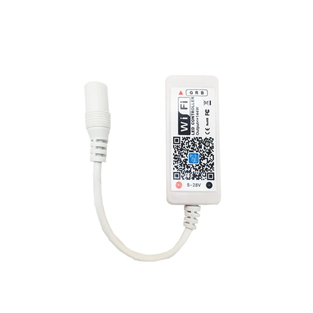 Мини WiFi музыкальный контроль Лер RGB/RGBW 5050 Светодиодная лента светильник для Alexa