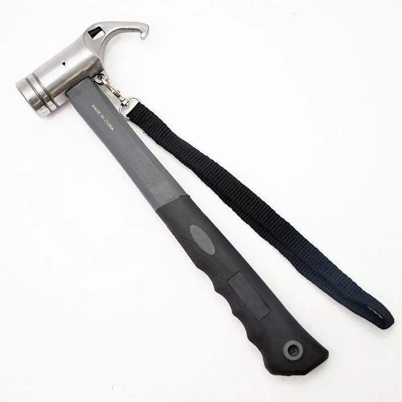 

Outdoor Hammer Steel Camping Hammers Camping Tent Nail Puller Outdoor Camping Hammer Tent Tool Accessories Nail Hammer