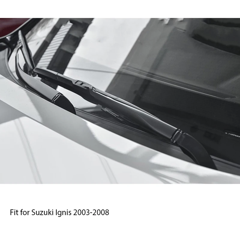 Atreus 2pcs High Quality Long Life Rubber Front Wiper Blades For Suzuki Ignis 2008 2007 2006 2005 2004 2003 Accessories | Автомобили и