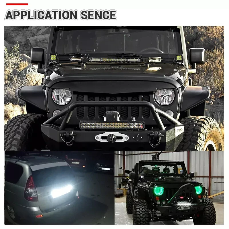 Ультратонкий 10-дюймовый 20-дюймовый светодиодный светильник Однорядный