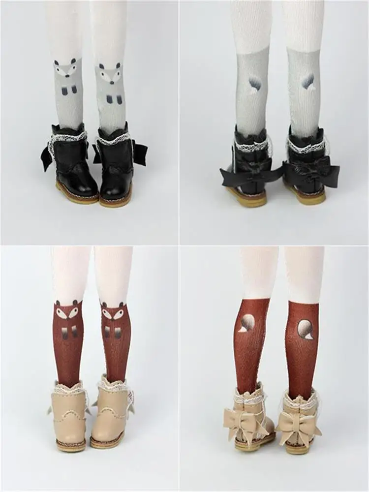 1 шт. новые колготки с изображением лисы 2 цвета для кукол blyth azone ob24 1/6 аксессуары