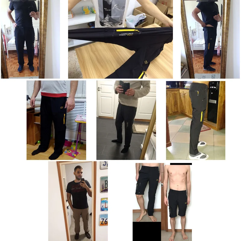 Брюки LOMAIYI размера плюс 6XL мужские летние быстросохнущие Стрейчевые штаны