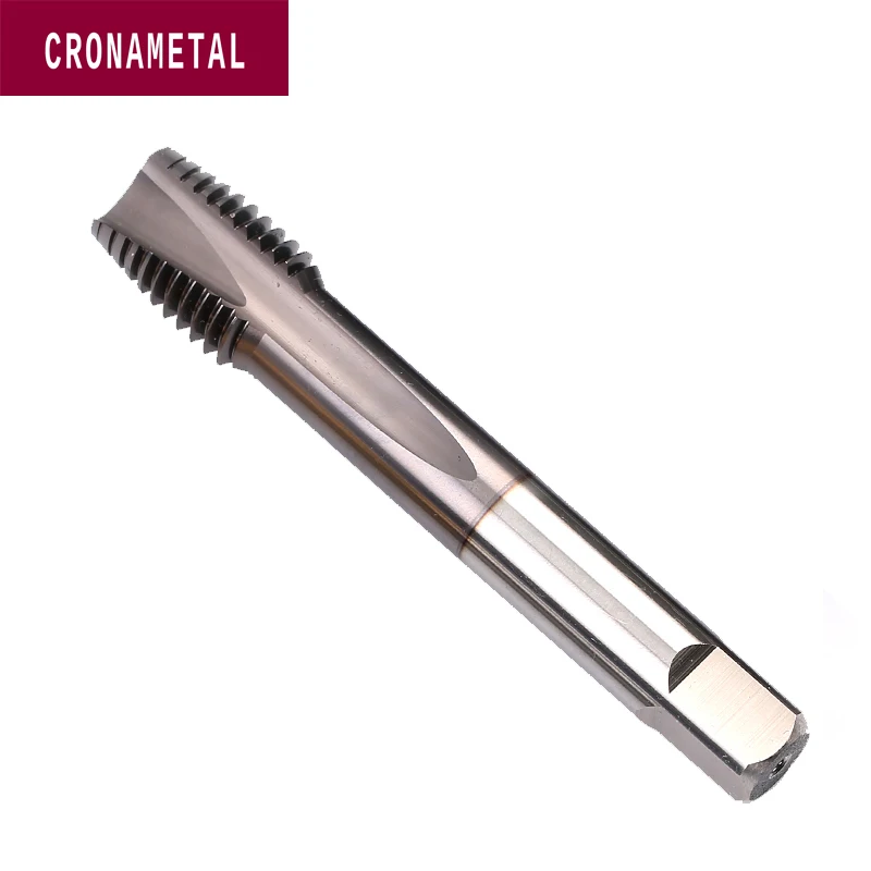 CRONAMETAL HSS сверло метчик машина метчики спиральные точки кран TICN покрытие резьба