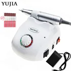 Полировальная машина для ногтей YUJIA, новинка 208 года, 35000 обмин, шлифовальная Машинка для снятия и пилинга ногтей, полировальная машинка с ручкой, инструмент для дизайна