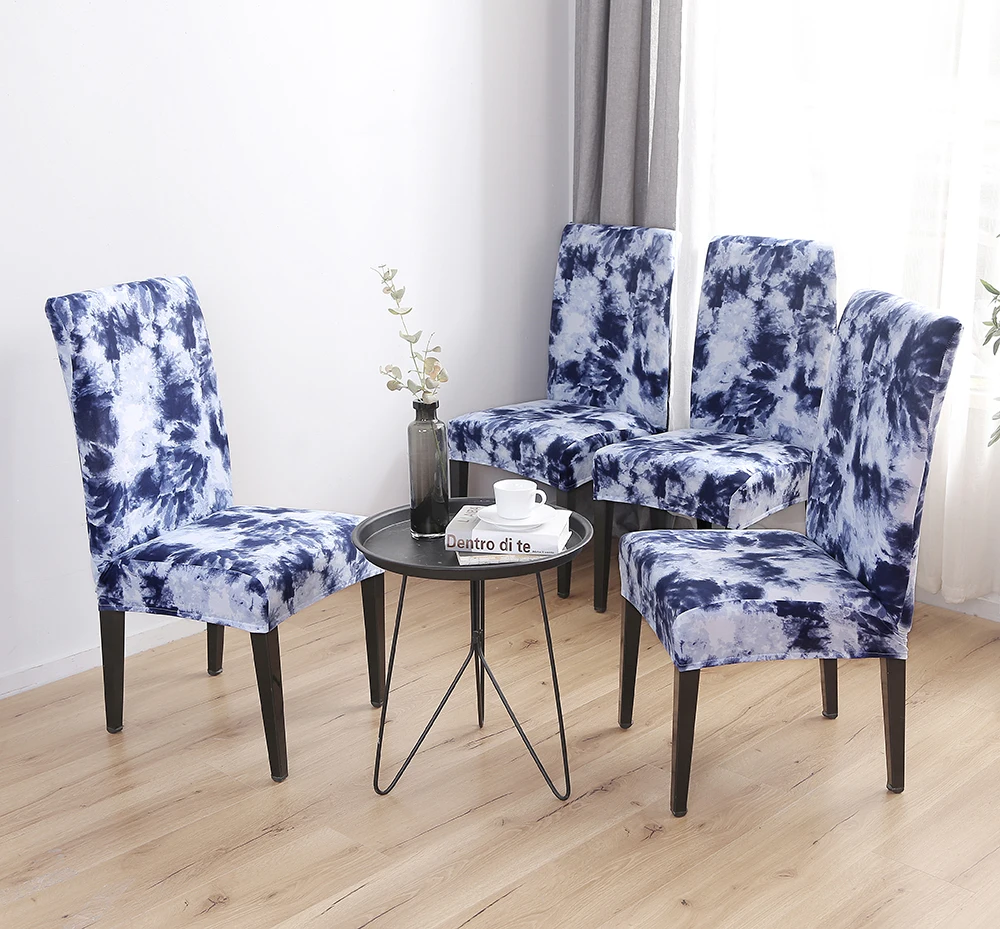 Чехлы на стулья с принтом Graffit спандекс в полоску эластичный чехол для стула