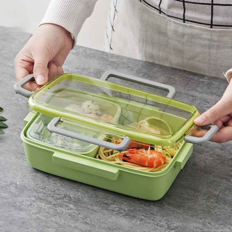 

Bento Box Japanese Style Lunch Box Bento Box Sealed Container For Food Fruits Vegetable Container Leak Proof Lunchbox comida