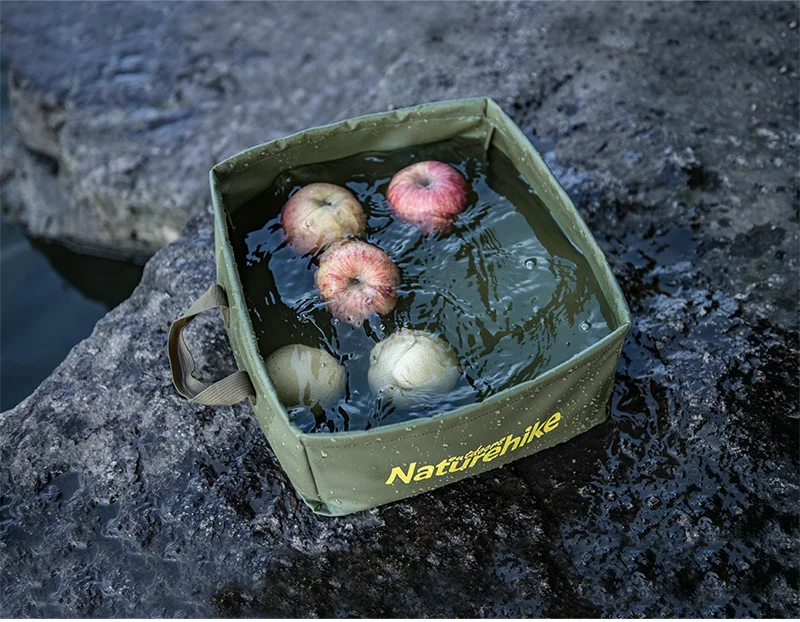 Naturehike складные столы и стулья для 13L ведро воды Портативный квадратный баррель хранения дорожная сумка для хранения коробка прочный Походное ведро