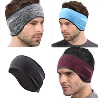 outdoor warm fleece ear warmers men women hiking skiing cycling headbands winter thermal windproof cycling headwear earmuffs