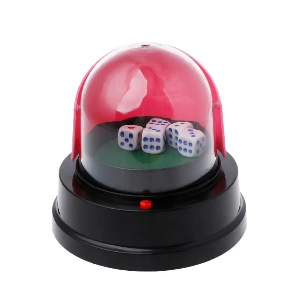 Автоматический ролик кости чашки Батарея питание пивной бар вечерние игру с 5