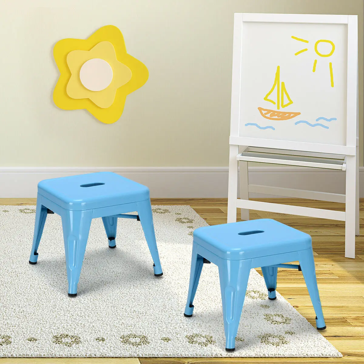 4-комплект детский стул классе стулья для спальни Стекируемые детей ясельного