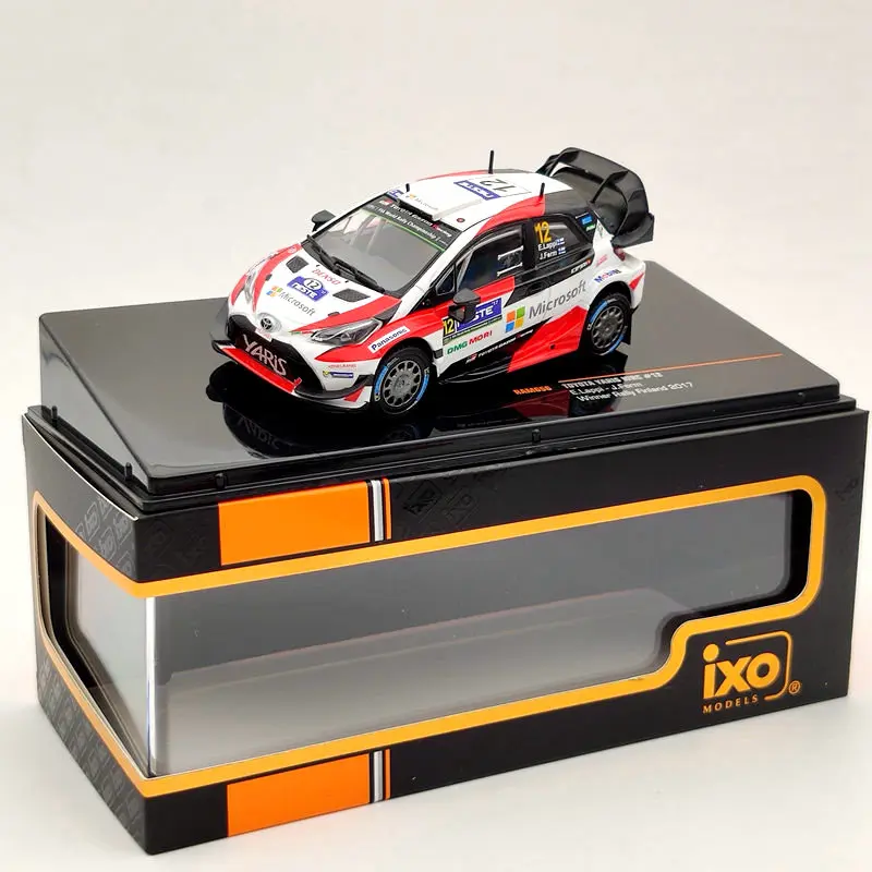 IXO 1:43 от To ~ ta Yaris WRC #12 Winner Rally Finand 2017 RAM656 лимитированная версия| |