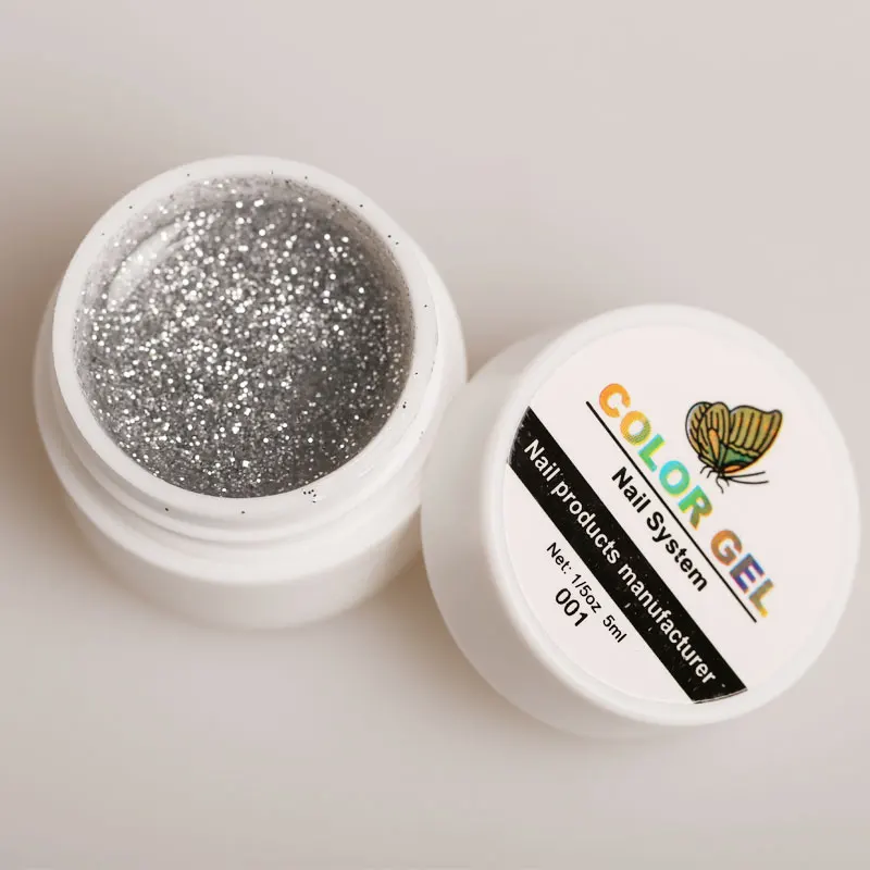 Beateal Цветной Гель лак для ногтей гель рисования УФ 12 цветов золотистый