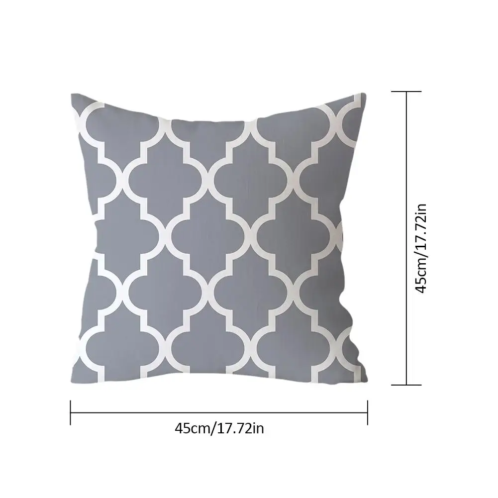 45*45 см домашний декор для гостиной дивана спальни наволочки наволочка серый