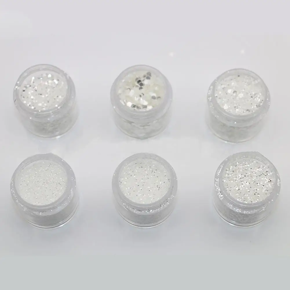 Маникюрный Декор набор блестящих пылевых пудр DIY акриловые УФ гель наконечники