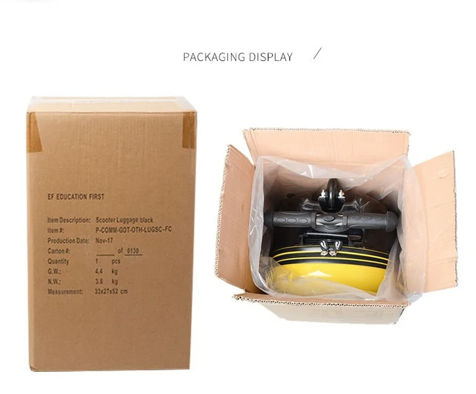 18 &quotДетский скутер прокатки костюм чехол ленивый тележка скейтборд чемодан для