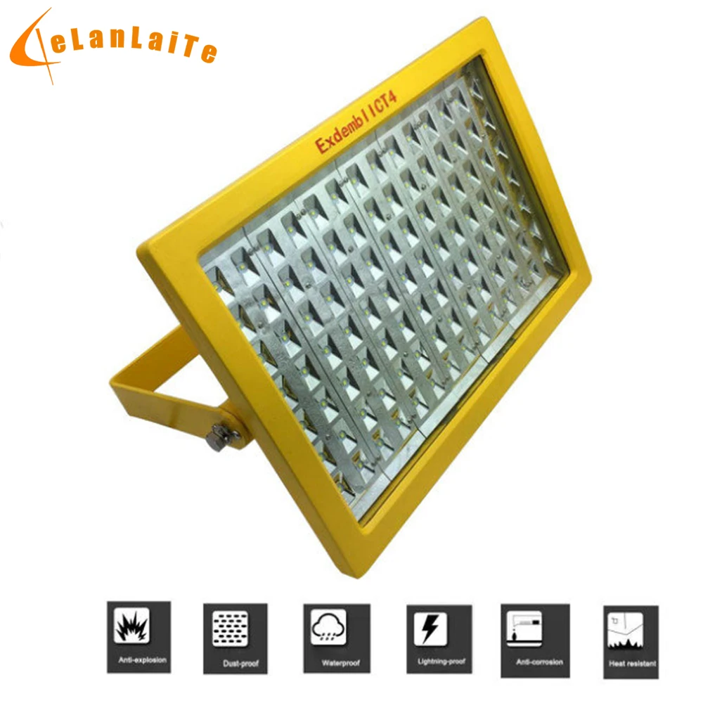GLITE 5 шт./лот 50 Вт 60 70 100 120 150 180 200 250 наружная светодиодная Взрывозащищенная лампа