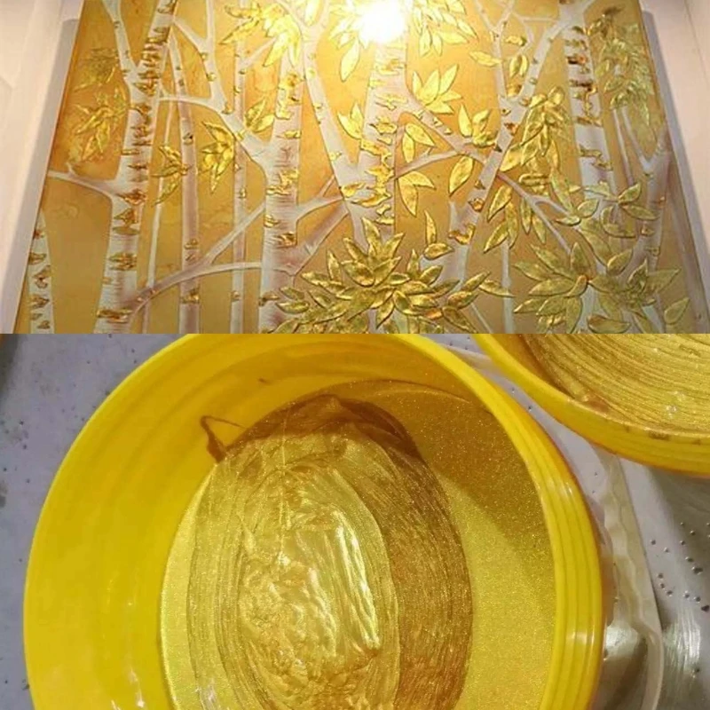 

Gold Pigment Pearl Powder Acrylic Paint Dye Paint Coating Art Crafts Color