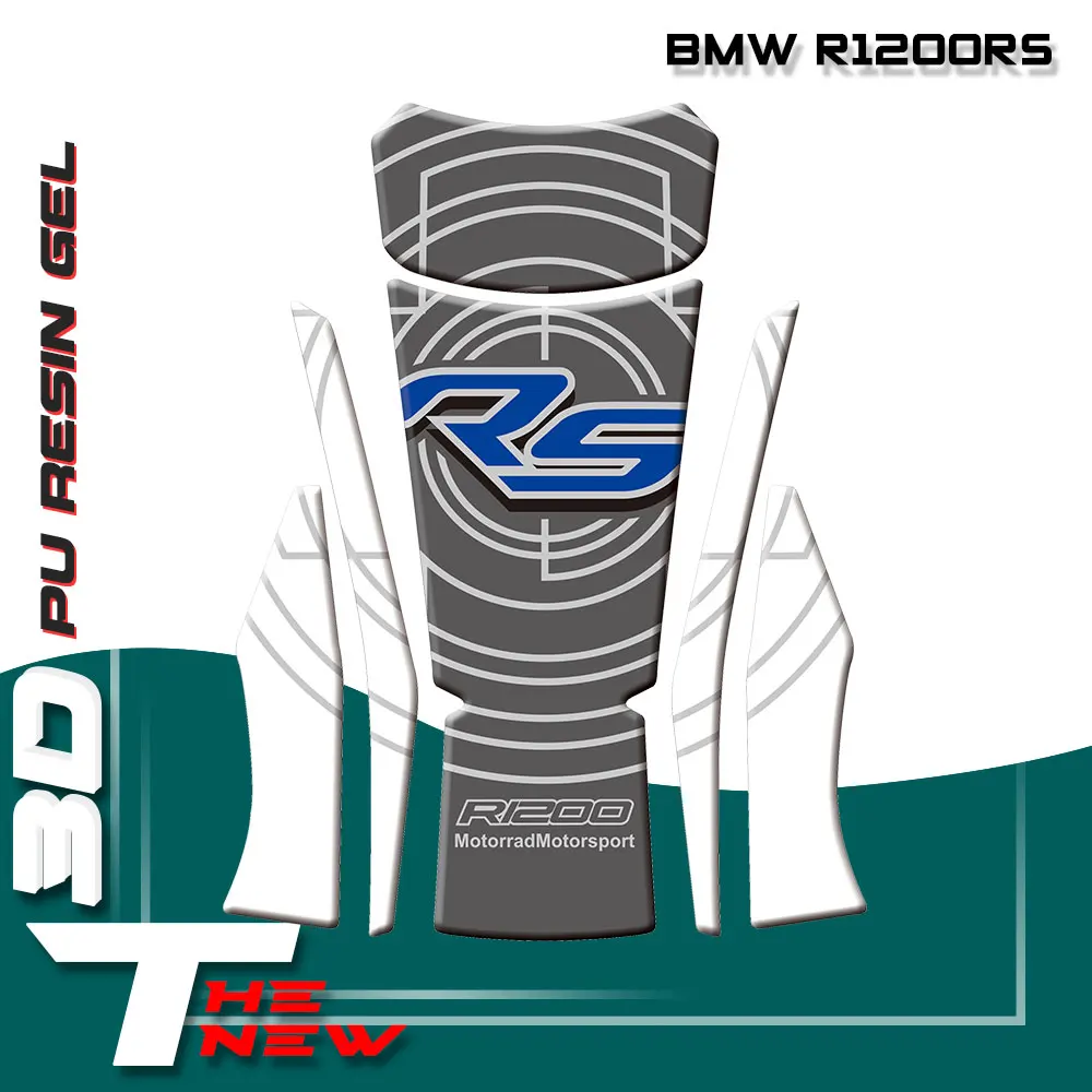 

Мотоциклетная 3d-наклейка, наклейка с эмблемой, защитная накладка на бак, защита, подходит для BMW R1200RS R1200 RS R 1200 RS r1200rs 2015 2016 2017