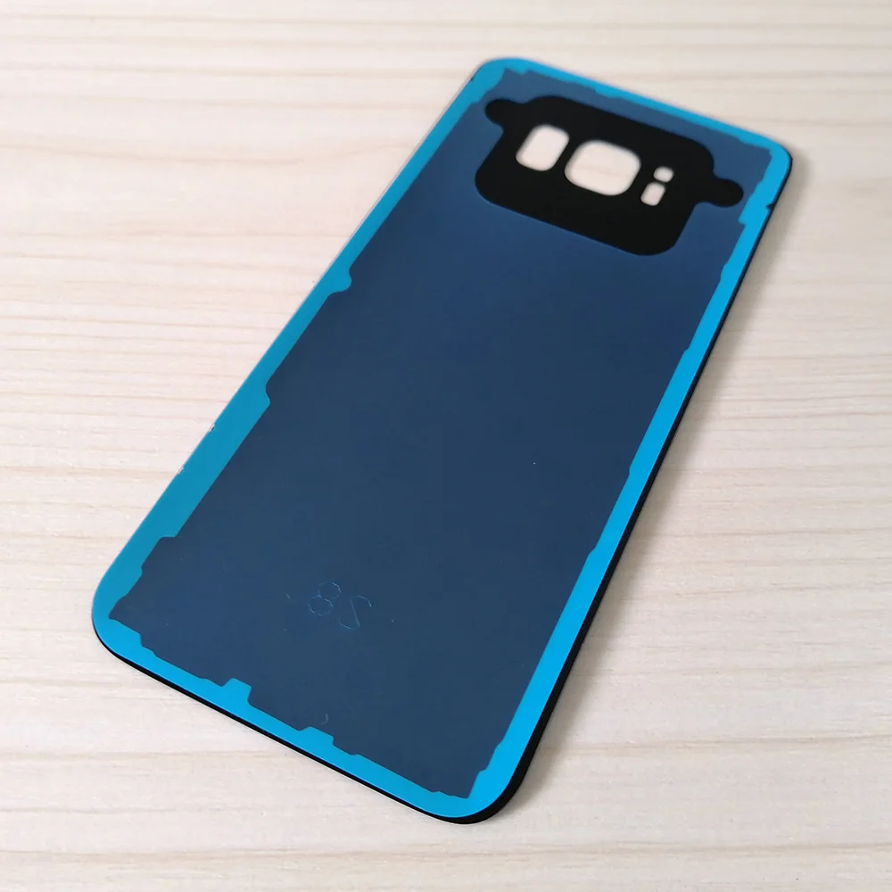 Оригинальный чехол для SAMSUNG Galaxy S8 G950 / Plus G955 Задняя стеклянная крышка аккумулятора