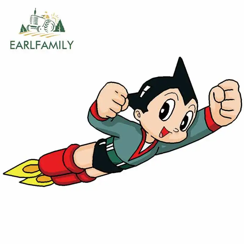 EARLFAMILY 13 см x 7 4 прекрасная наклейка Astroboy интересная на автомобиль кузов s граффити