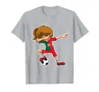 Футболка Dabbing для девочек, португальская детская футболка