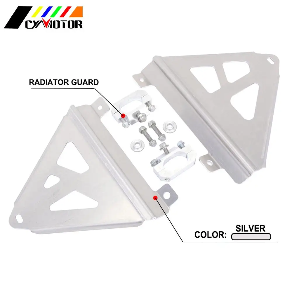 Радиатор мотоцикла кулер для воды защитная скоба решетка радиатора Honda CRF250R CRF 250R