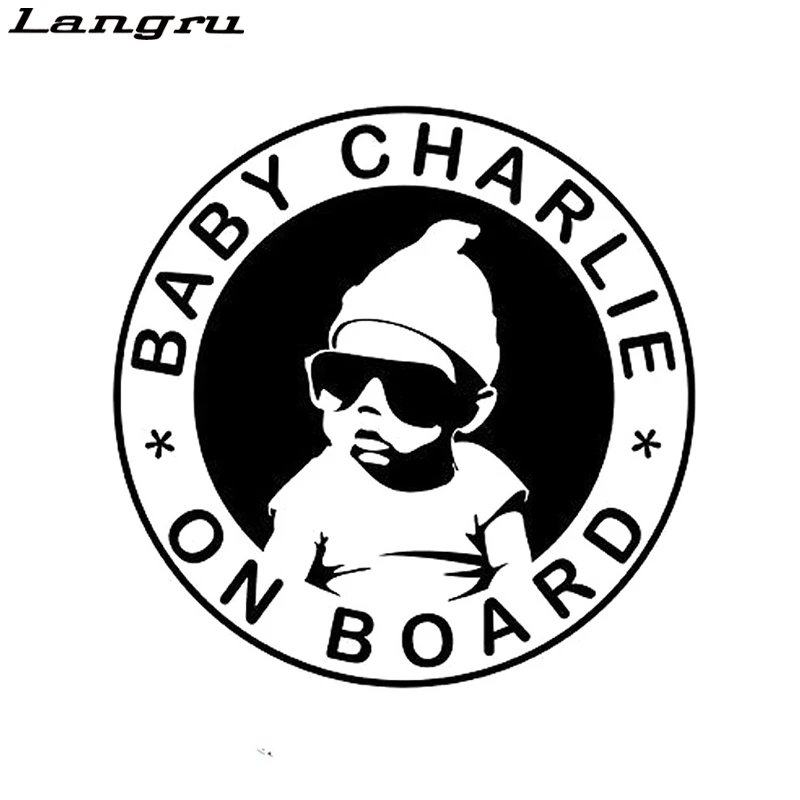 Интересные персонализированные детские наклейки на борту автомобиля и