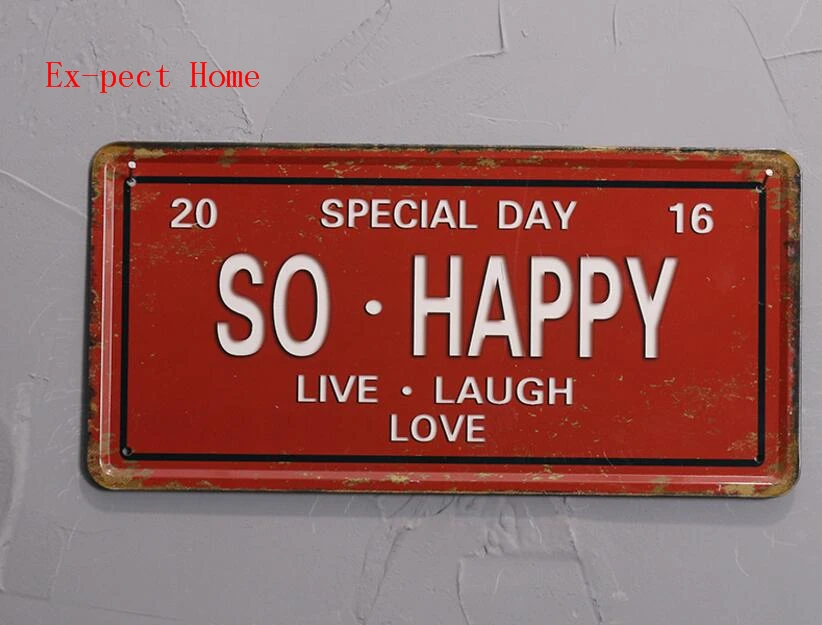 Cartel de Metal Vintage de 15x30cm para decoraci&oacute;n de pared, cartel de hojalata de 30 tipos, placa de decoraci&oacute;n art&iacute;stica para casa, Club, Bar y cafeter&iacute;a, 100 unids/lote-2