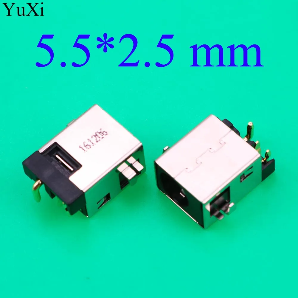 YuXi 5 5*2 мм/5 5x2 мм Разъем питания постоянного тока для ноутбука разъем DC порт
