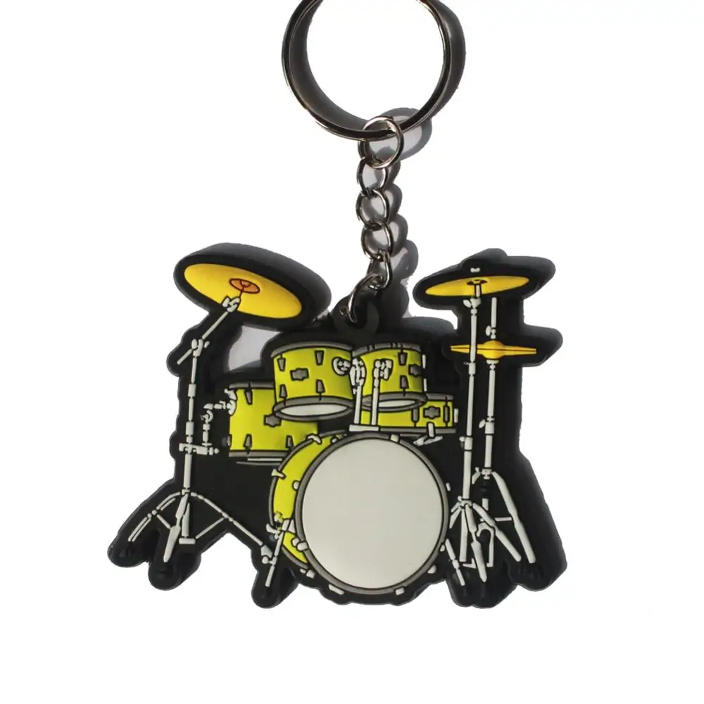 Drum keychain Drum set Key Chain Keyring