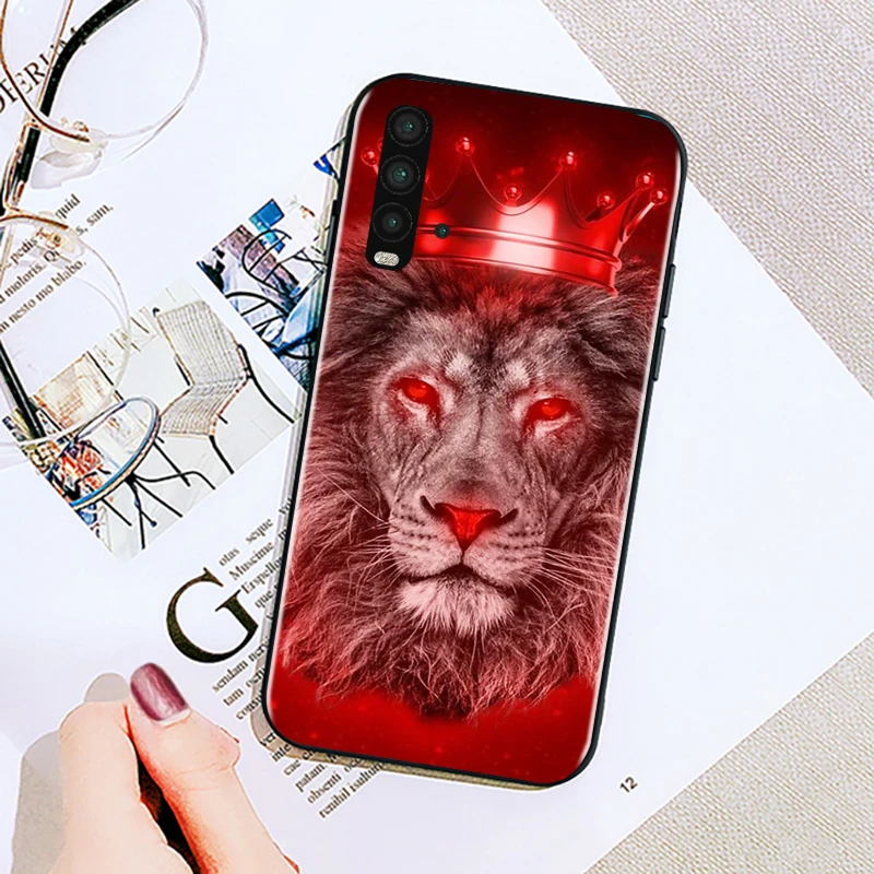 

For Xiaomi Redmi 9T 7 7A Case Lion Xiaomi Redmi Phone Case For Note 7 Pro 8 8A 9T 7 7A Note 7 Funda Coque Carcasa Back Cover