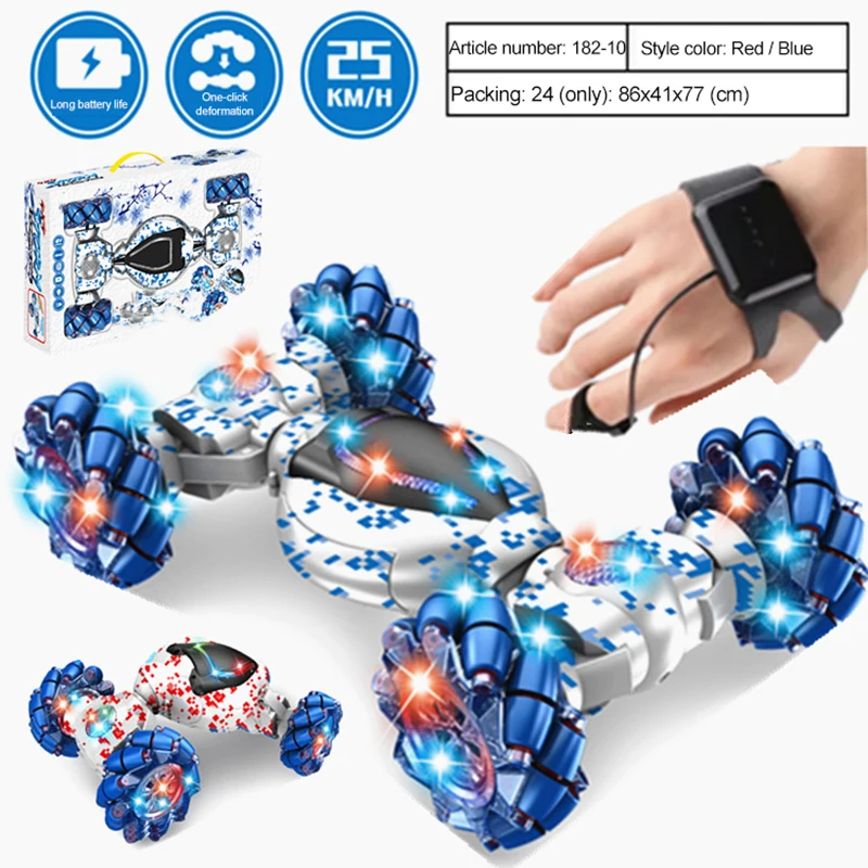 Автомобиль внедорожник с дистанционным управлением и жестами в масштабе